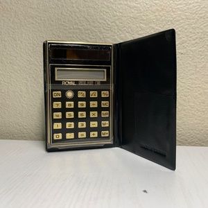 Vintage ROYAL Model LS II Solar Electronic Calculator